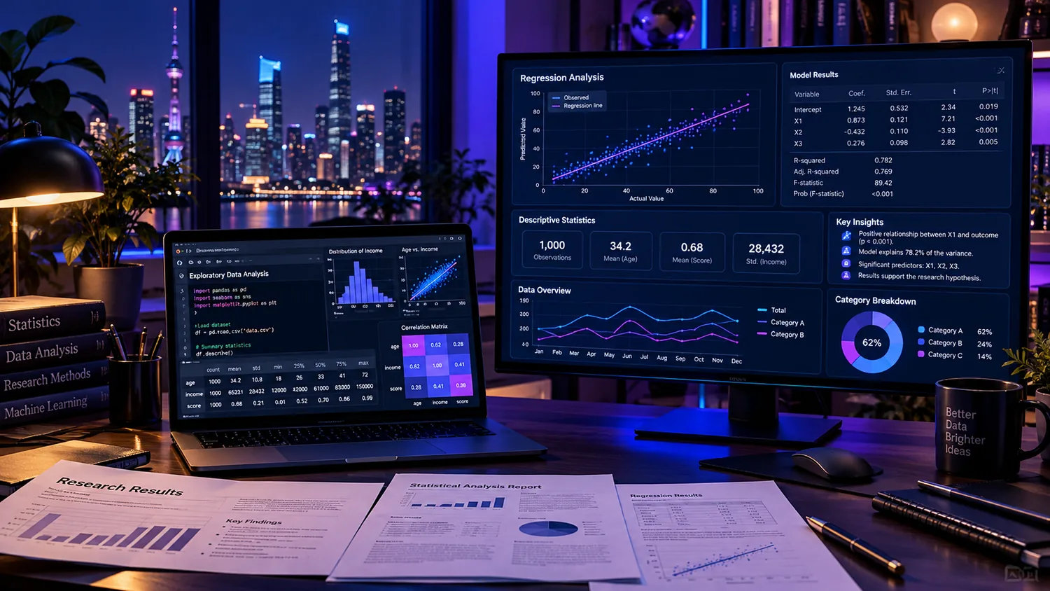 Análisis de datos en entorno nocturno