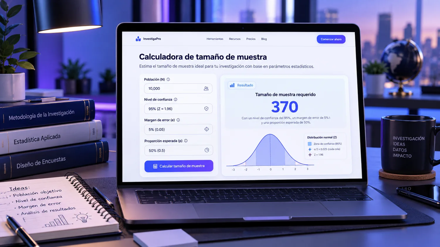 Calculadora de investigación