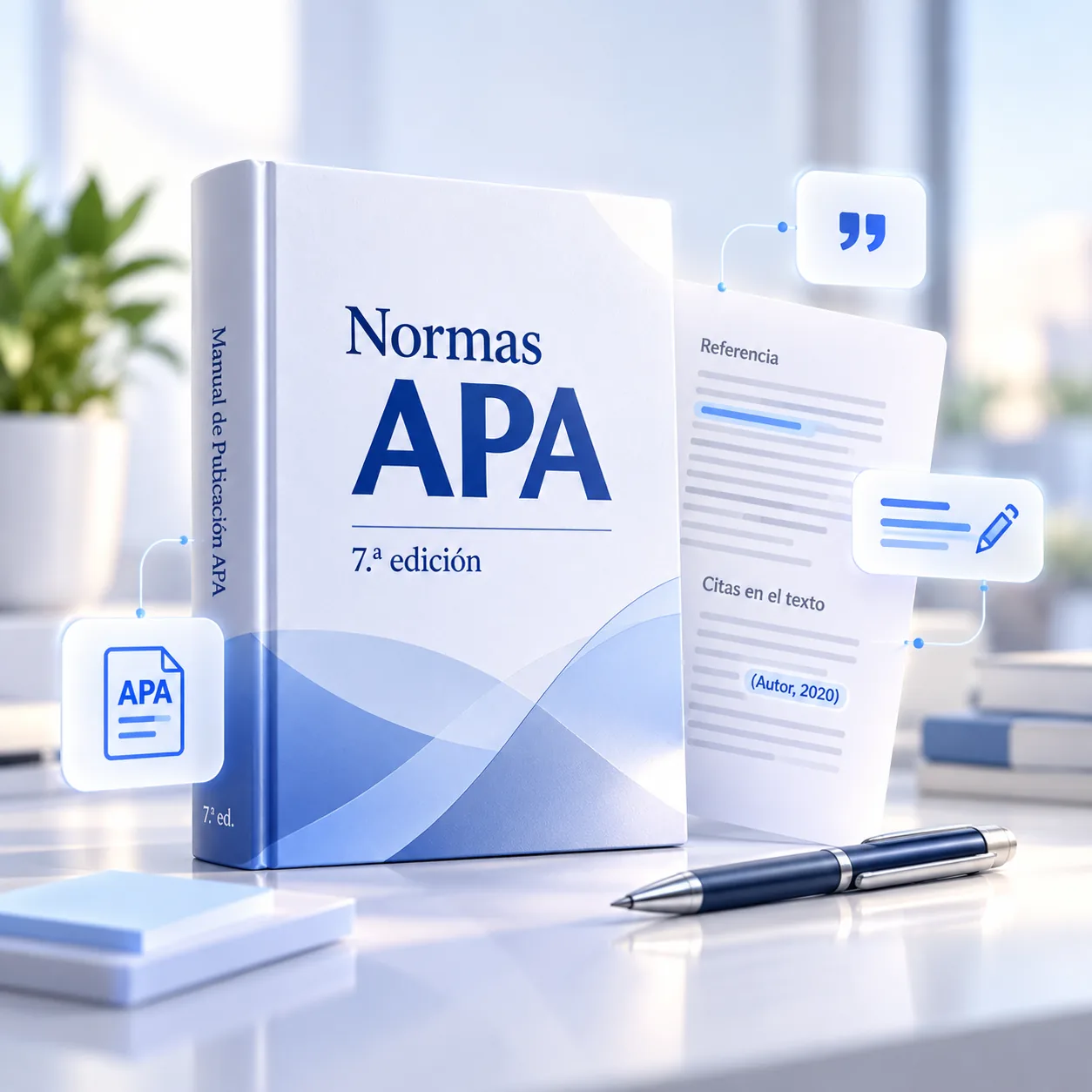 Normas APA y herramientas de escritura