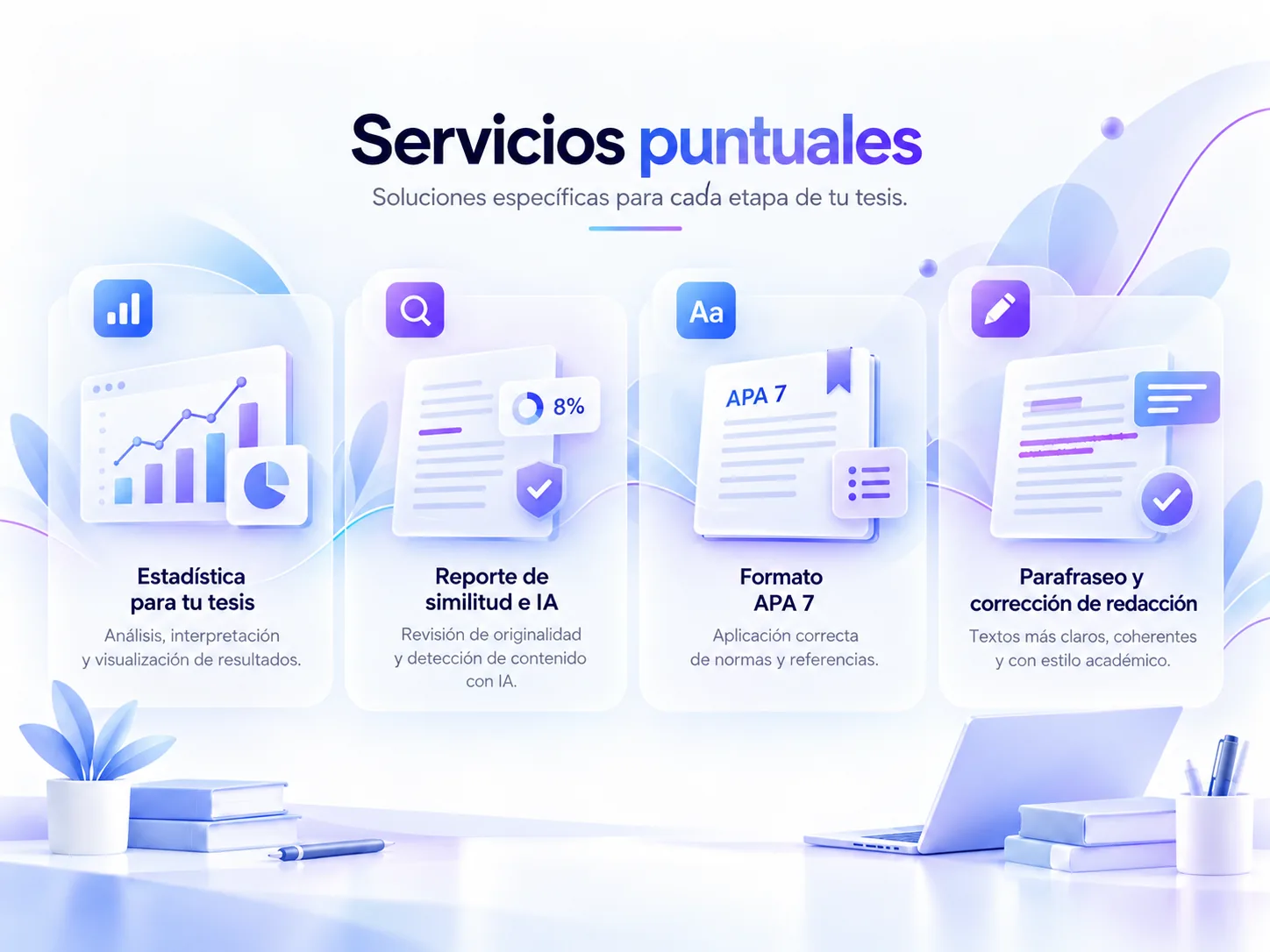 Servicios puntuales para tesis